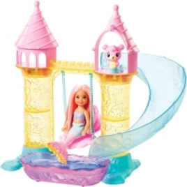 Imagem da oferta Boneca Barbie Chelsea Sereia Playset FXT20 - Mattel