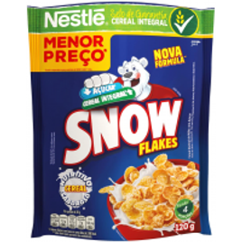 4 Unidades - Cereal Matinal Snow Flakes 120g