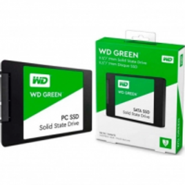 Imagem da oferta SSD WD Green 480GB Sata III Leitura 545MBs e Gravação 430MBs WDS480G2G0A