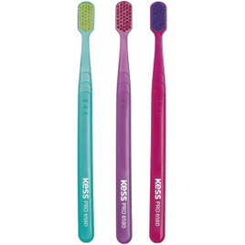 Imagem da oferta 3 Unidades Escova Dental Kess Pro Extra Macia ZKMAGIC