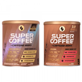 Imagem da oferta Kit 2 Supercoffee 3.0 Caffeinee Army 220g