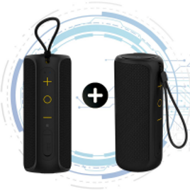 2 Unidades Caixa de Som Bluetooth Portátil Gorila Sound