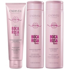 Imagem da oferta Cadiveu Kit Boca Rosa - 3 produtos