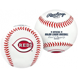 Bola de Beisebol com Logotipo do Time Cincinnati Reds Oficial