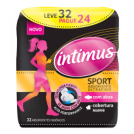 Imagem da oferta Absorvente Intimus Sport Ultrafino Suave com Abas