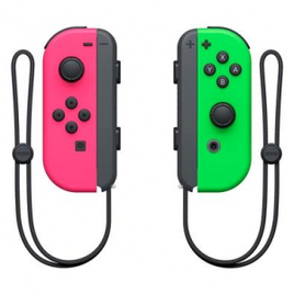 Imagem da oferta Controle Nintendo Switch Joy-Con Rosa e Verde - HBCAJAHA1