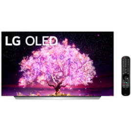 Imagem da oferta Smart TV OLED 4K 55" com Inteligência Artificial ThinQ Google Alexa e Wi-Fi - OLED55C1PSA