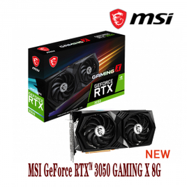 Placa de Vídeo MSI Geforce RTX 3050 8G 14000mhz 128bit