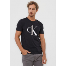 Imagem da oferta Camiseta Calvin Klein Underwear Logo Preta