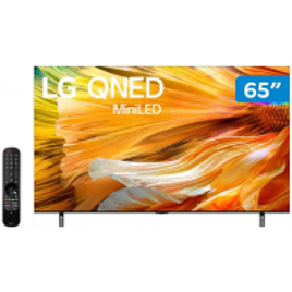 Imagem da oferta Smart TV 65” 4K UHD QNED Mini-LED LG IPS 120hz Wi-Fi Bluetooth - 65QNED90SPA