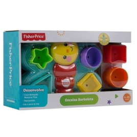 Imagem da oferta Brinquedo Encaixa Borboleta com 6 Peças - Fisher Price