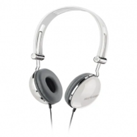 Imagem da oferta Fone De Ouvido Multilaser Headphone Vibe Design Retro P2 Branco - PH054