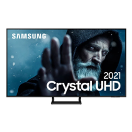 Imagem da oferta Smart TV Samsung Crystal UHD 4K 55AU9000 Design Slim Som em Movimento Virtual Visual Sem Cabos