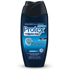 10 Unidades Sabonete Líquido Protex Men Sport 250ml