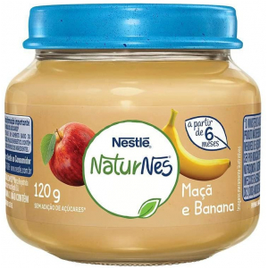 Imagem da oferta Papinha NaturNes Banana e Maçã 120g - Nestlé