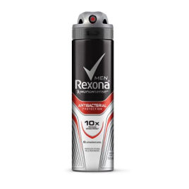 3 Unidades Desodorante Antitranspirante Rexona Masco Aerosol Antibacterial 90g