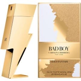 Imagem da oferta Perfume Masculino Carolina Herrera Bad Boy Gold Fantasy EDT - 100ml