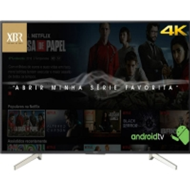 Imagem da oferta Smart TV Android LED 70" Sony XBR-70X835F Ultra HD 4k com Conversor Digital 4 HDMI 3 USB Wi-Fi Miracast - Preta