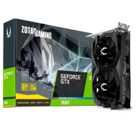 Imagem da oferta Placa de Vídeo Zotac NVIDIA GeForce GTX 1660 Twin Fan 6GB, GDDR5 - ZT-T16600F-10L