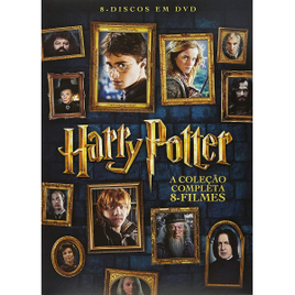 DVD Harry Potter: A Coleção Completa (Retratos) - 8 Discos