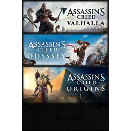 Imagem da oferta Pacote Assassin's Creed: Assassin's Creed Valhalla Assassins Creed Odyssey e Assassins Creed Origins - Xbox One