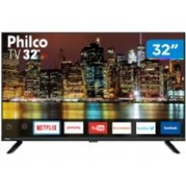 Imagem da oferta Smart TV LED 32” Philco PTV32G60SNBL Wi-Fi - 2 HDMI 1 USB