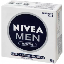 Sabonete em Barra Nivea Men Sensitive 90g