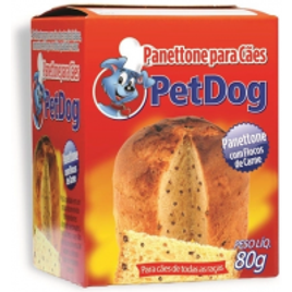 Imagem da oferta Panettone Pet Dog para Cães Sabor Carne - 80g