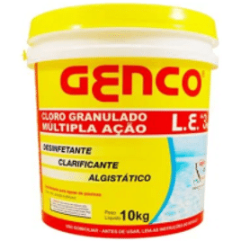 Imagem da oferta Cloro Genco 10kg Multi Ação - 3 em 1