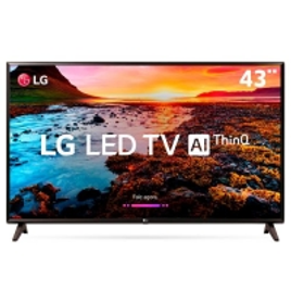 Imagem da oferta Smart TV LED 43" Full HD LG 43LK5750 HDR10 Pro 2 HDMI 1 USB Wi-Fi ThinQ AI