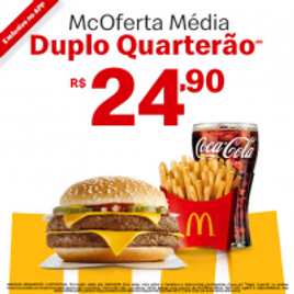 McOferta Duplo Quarterão