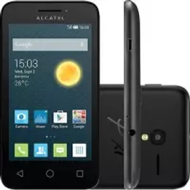 Imagem da oferta Smartphone Alcatel PIXI 3 Dual Chip Android 4.4 Tela 3.5" Memória 4GB Câmera 5MP