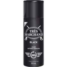 Imagem da oferta 3 Unidades Desodorante Très Marchand Spray Masculino - 100ml