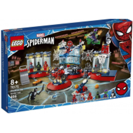 Imagem da oferta Brinquedo Lego Super Heroes: Ataque ao Abrigo de Spider-Man 466 Peças - 76175