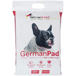 Imagem da oferta Tapete Higienico GermanPad 10 unidades GermanHart para Cães