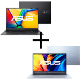 Imagem da oferta Notebook Asus Vivobook i5-12450H 8GB SSD 256GB 15,6" FHD W11 X1502ZA-BQ1758W + Vivobook 16X I5-12500H 8GB SSD 512GB W11 K3605ZF-N1420