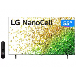 Imagem da oferta Smart TV 55” 4K UHD Nanocell LG 55NANO85SPA - TV 4K Ultra HD