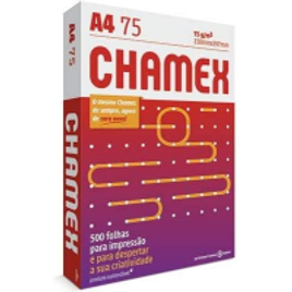 Imagem da oferta Papel Sulfite A4 Chamex 75g 500 Folhas