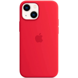 Imagem da oferta Capa com Magsafe para Iphone 13 Mini Apple, Silicone (Product) Red - MM233ZE/A