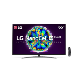 Imagem da oferta Smart TV LG 65" 65NANO86 Ultra HD 4K NanoCell IPS WiFi Bluetooth HDR Inteligencia Artificial ThinQAI Google Assistente Alexa IOT