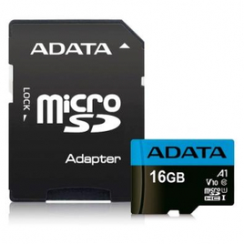 Imagem da oferta Cartão de Memória com Adaptador Adata 16GB Classe 10 - AUSDH16GUICL10A1-RA1