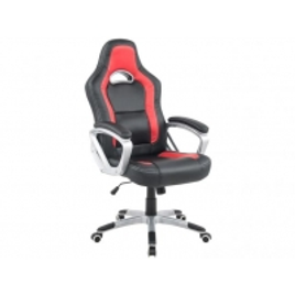 Imagem da oferta Cadeira Gamer Travel Max Preta e Vermelha - Reclinável