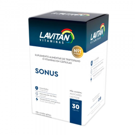Imagem da oferta Suplemento Alimentar Lavitan Sonus - 30 Cápsulas