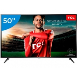 Imagem da oferta Smart TV LED 50” TCL 4K/Ultra HD P65US Linux