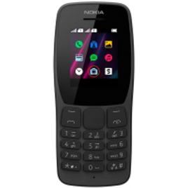 Imagem da oferta Celular Nokia 110 Preto com Rádio FM e Leitor MP3 Integrado