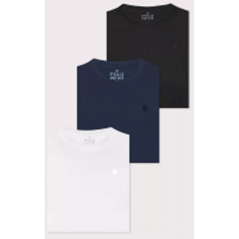 Imagem da oferta Kit 3 Camisetas Masculinas 100% Algodão Polo Wear Sortido