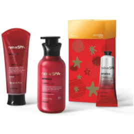Imagem da oferta Kit Presente Nativa Spa Ameixa: Loção Desodorante Hidratante 400ml + Sabonete Líquido 200ml + Creme para Mãos 75g