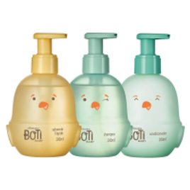 Imagem da oferta Combo Banho Boti Baby: Shampoo + Condicionador + Sabonete Líquido