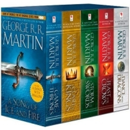 Imagem da oferta Livro Box - A Game of Thrones Boxed Set: Song of Ice and Fire Series (5 Livros) Pocket