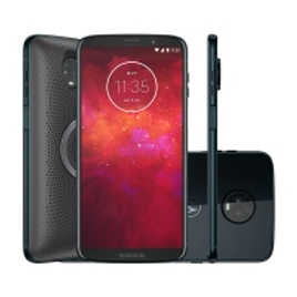 Smartphone Moto Z3 Play Stereo Speaker Edition 64GB Dual Chip 4GB RAM Tela 6"